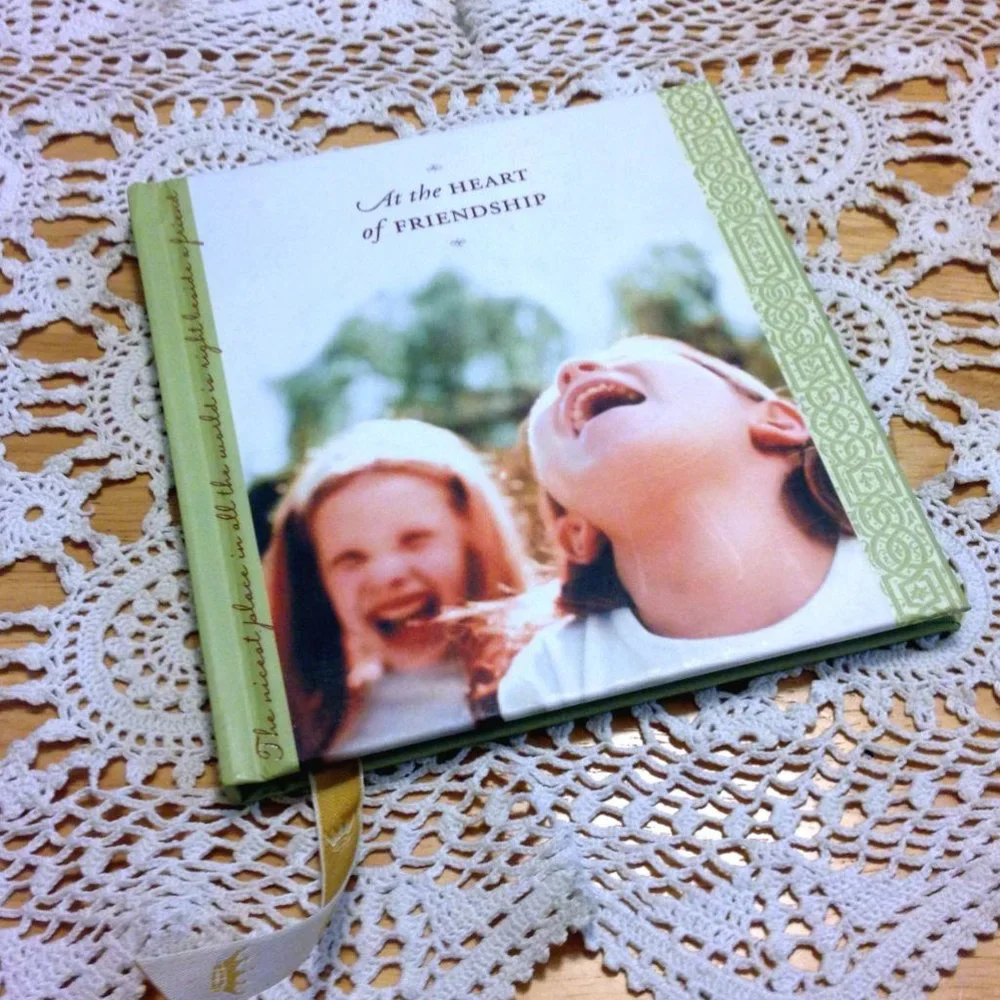 Book Sale! 3 for $10!  Friendship book,  At the Heart of Friendship